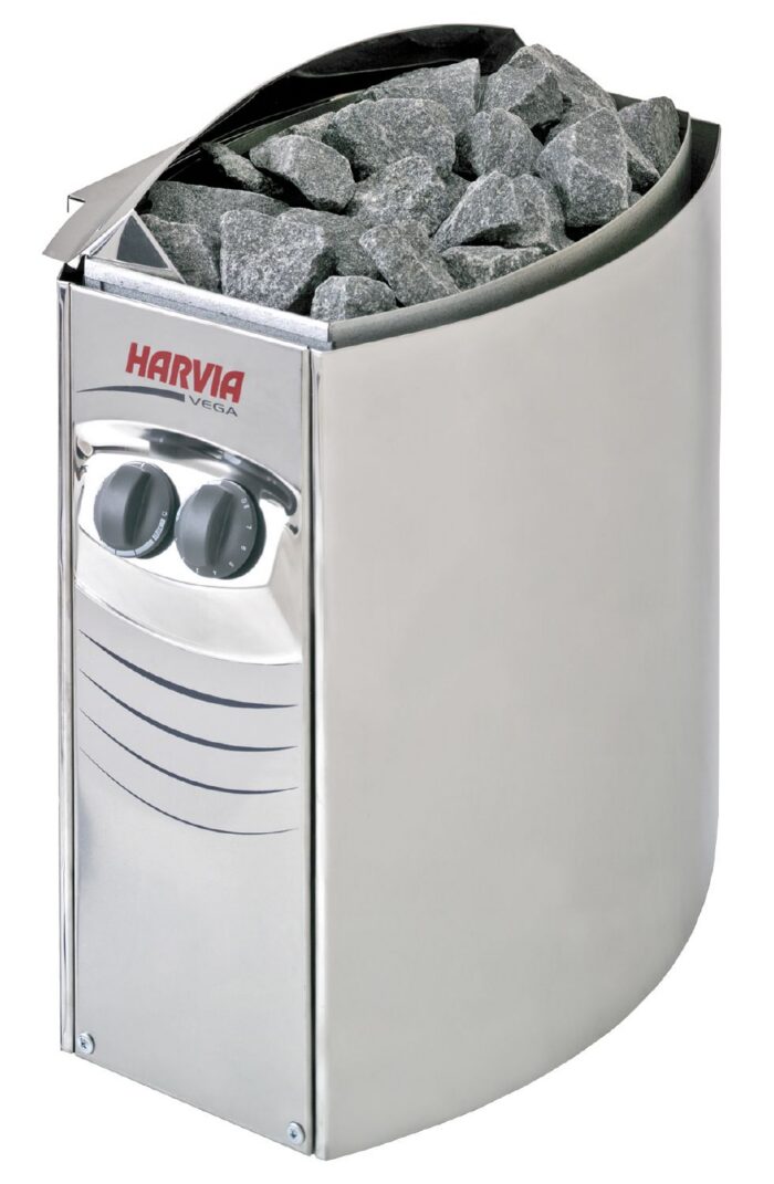 Harvia Vega BC60 6,0 kW Steel elektrikeris + 5-10cm kivid 1kast